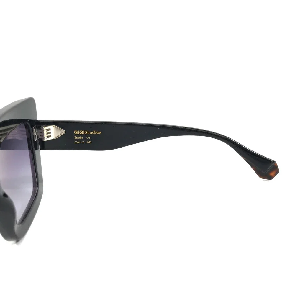 Gigi Studios Sunglasses LEANDRA 6762/1 Black Frames with Gradient Purple Lenses